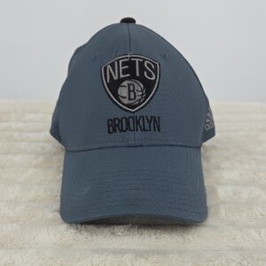 Adidas Brooklyn Nets Gray Cap